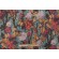 P Kaufmann Bell Blooms Printed Linen Blend Drapery Fabric in Cyan