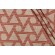 1 Yard Robert Allen Geo Stitch Embroidered Drapery Fabric in Persimmon