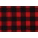 Timeless Treasures Buffalo Check Printed Cotton Craft Fabric in Red 