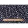 Gail Cadden O Holy Night- Chalkboard Snowflakes Printed Cotton Craft Fabric in Black for Timeless Treasures 