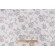 Yani Embroidered Linen Drapery Fabric in Platinum
