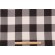 Roth & Tompkins Metro Check Woven Cotton Decorator Fabric in Ebony