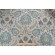 Covington Bursa Printed Linen Blend Drapery Fabric in Aquamarine