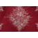 Fonthill Medallion Silk Emblem Decorator Fabric in Red for Scalamandre