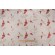 Mistral Embroidered Drapery Fabric in Garnet