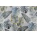 Sample of Hamilton Tiki Printed Cotton Drapery Fabric in Slate 