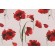 Stof France Coquelicot Printed Cotton Drapery Fabric in Rouge