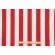 PK Lifestyles Canopy Stripe Printed Polyester Outdoor Fabric in Cherry