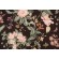 Williamsburg Garden Images Printed Cotton Drapery Fabric in Noir