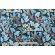 Richloom Carena Printed Polyester Outdoor Fabric in Teal