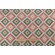 Grey Watkins Topkapi Printed Linen Drapery Fabric in Green/Coral