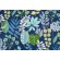 Richloom Windcrest Printed Polyester Outdoor Fabric in Navy 
