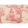 Stof Fabrics Galanterie Printed Cotton Drapery Fabric in Rouge