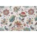 Robert Allen Spring Mix Printed Linen Blend Drapery Fabric in Poppy