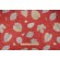 P Kaufmann Adelle Printed Cotton Blend Drapery Fabric in Rouge