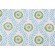 Waverly Fresh Spin Printed Cotton Drapery Fabric in Turquoise