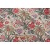 Waverly Exotic Curiosity Printed Linen Blend Drapery Fabric in Jewel 
