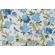Waverly Celeste Printed Cotton Drapery Fabric in Luna 