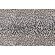 Petals Chenille Tapestry Upholstery Fabric in Onyx
