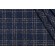 PK Lifestyles Glendale Plaid Woven Chenille Upholstery Fabric in Navy
