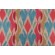 PK Lifestyles Bergama Ikat Printed Cotton Drapery Fabric in Teaberry