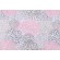 Premier Prints Blooms Printed Cotton Drapery Fabric in Baby Pink