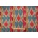 PK Lifestyles Bergama Ikat Printed Cotton Twill Drapery Fabric in Teaberry