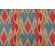PK Lifestyles Bergama Ikat Printed Cotton Twill Drapery Fabric in Teaberry