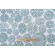 Lacefield Ula Printed Cotton Blend Drapery Fabric in Teal 