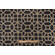 Sample of Richloom Miri Printed Cotton Blend Drapery Fabric in Onyx 