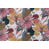 Richloom Azalea Printed Cotton Blend Drapery Fabric in Cerise 