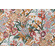Richloom Abloom Printed Cotton Drapery Fabric in Dahlia 