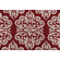 Lacefield Spicer Printed Cotton Blend Drapery Fabric in Sangria 