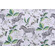 Sample of Harrison Howard Zebra's Garden Printed Linen Blend Drapery Fabric in Domino 