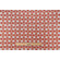 Grey Watkins Grillwork Embroidered Drapery Fabric in Rust