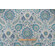 Covington Bursa Printed Linen Blend Drapery Fabric in 521-Aquamarine