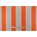 P Kaufmann Stripe Printed Decorator Fabric in Orange/Grey 