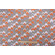 Richloom Chevron Printed Cotton Drapery Fabric in Orange