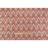Robert Allen Neo Flame Printed Cotton Drapery Fabric in Coral