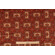 Click for 1 Yard Old World Weavers Rubino Printed Velvet Decorator Fabric in Cinnabar 1 Yard Old World Weavers Rubino Printed Velvet Decorator Fabric in Cinnabar