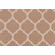Trellis Jacquard Woven Outdoor Fabric in Toffee