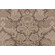 Damask Printed Linen Drapery Fabric in Cocoa