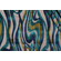 Covington Sway Velvet Upholstery Fabric in 524-Mediterranean Blue