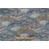 PK Lifestyles Gathering Sky Printed Cotton Blend Drapery Fabric in Twilight 