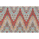 Sample of Williamsburg Bray Flamestitch Printed Cotton Twill Drapery Fabric in Nectar 