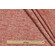 Bamboo Woven Upholstery Fabric in Coral