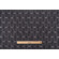 Novogratz Acoustic Embroidered Drapery Fabric in Onyx