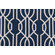 Magnolia Home Deco Printed Cotton Drapery Fabric in Navy 