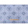Covington Becca Printed Cotton Drapery Fabric in 51-Denim