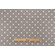 Premier Prints Ikat Dots-Slub Printed Drapery Fabric in Nova Grey/Birch